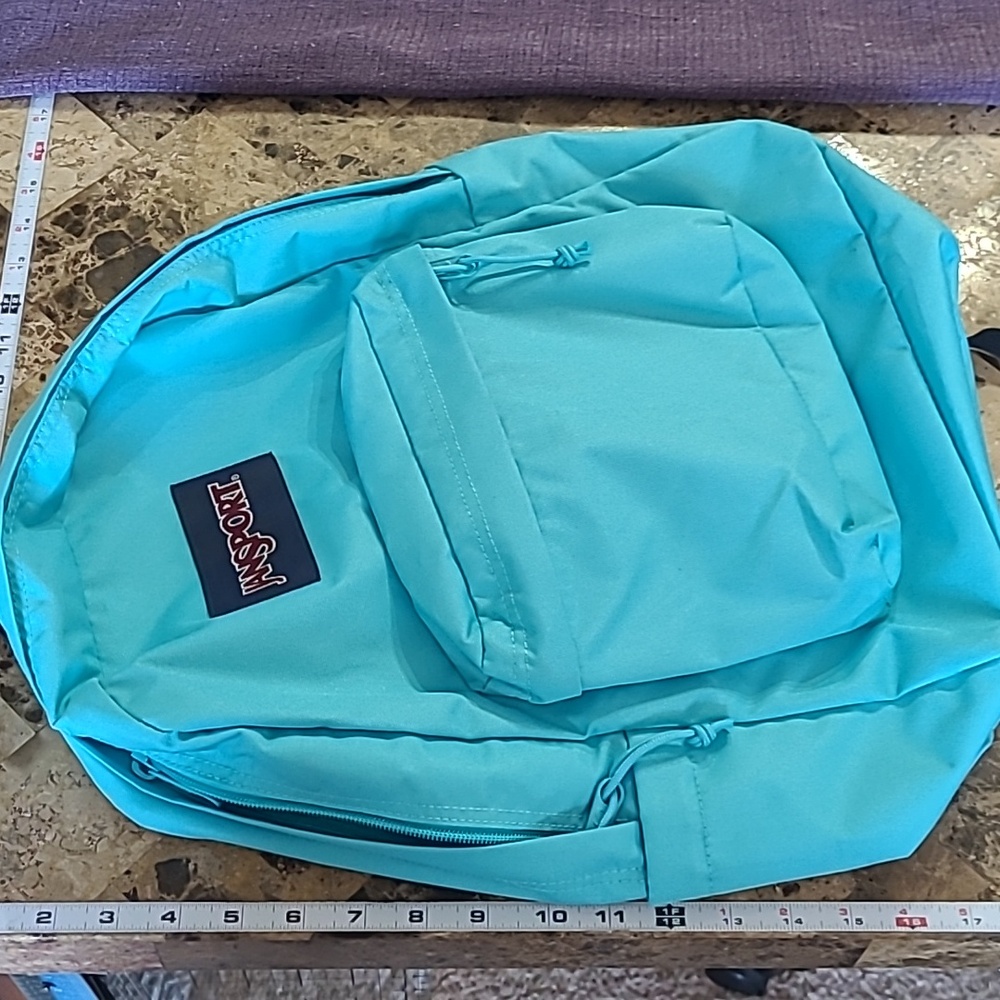 Jansport  Classic Super B Pack & Labtop Sleeve & Side Bottle Pocket Compartment - Picture 6 of 11